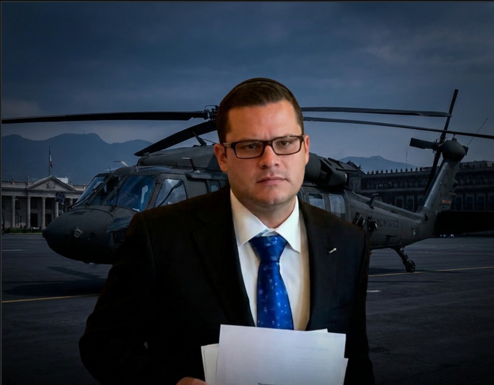 Samuel Neriah aparece en compra de helicóptero investigado por la ASF