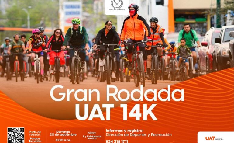 Preparan la Gran Rodada UAT 14K en Ciudad Victoria