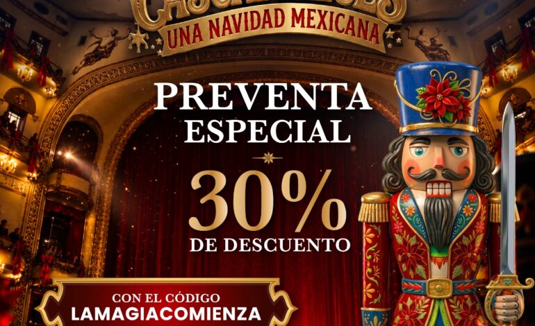 «El Cascanueces: Una Navidad Mexicana» llega al Teatro de la Ciudad Esperanza Iris en un estreno mundial
