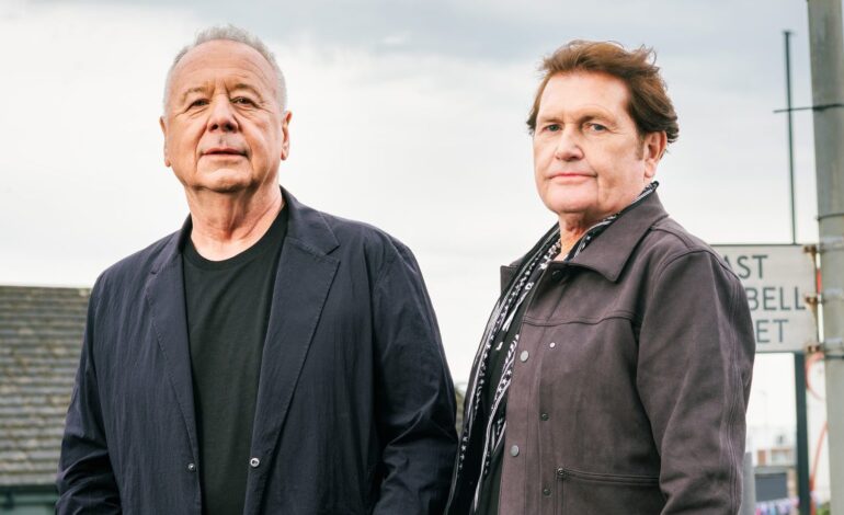 Simple Minds The Barras. Credit Brian Sweeney and Paninaro magazine scaled e1790361858231