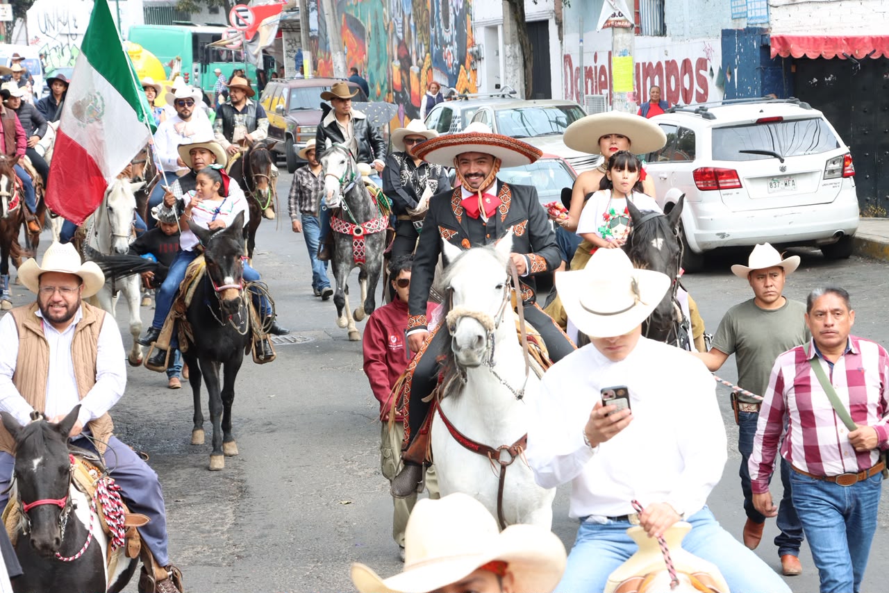 Cabalgata en la Magdalena Contreras, tradición que frotalece la unidad de sus pueblos: Emilio Guijosa