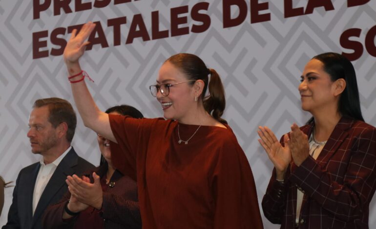 VERO DÍAZ GANA ENCUESTA DE MORENA Y LLAMA A LA UNIDAD PARA FORTALECER LA TRANSFORMACIÓN EN ZACATECAS