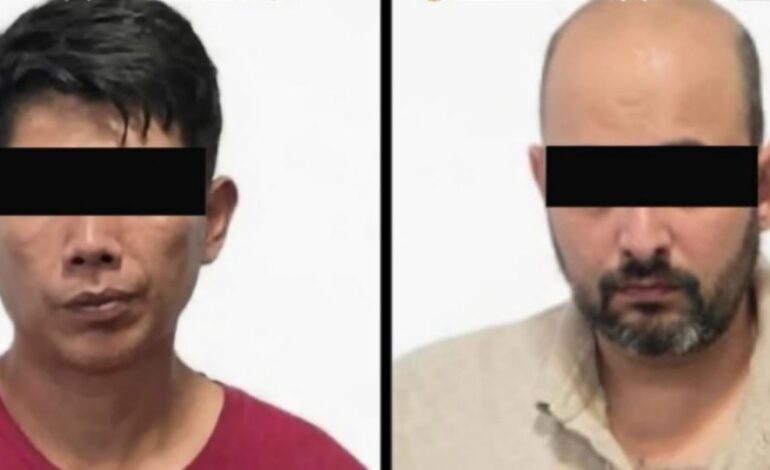 Capturan a “El Fiera” y “El Coreano” por extorsionar negocios del sector cárnico en Jalisco
