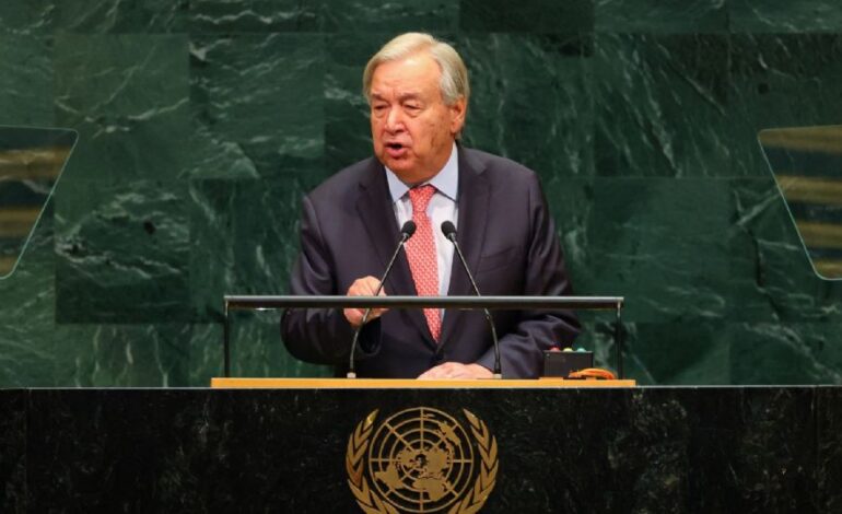 Antonio Guterres se despide de la Asamblea General de la ONU con llamado a regular la IA y poner fin a las guerras