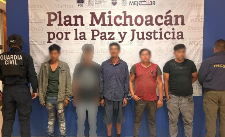 Detienen en Michoacán a «La Goma», sujeto ligado a «La Venada» del Cártel de Los Reyes