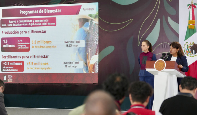 Programas para el Bienestar del campo se entregan a 13 millones de productores en beneficio de la soberanía alimentaria