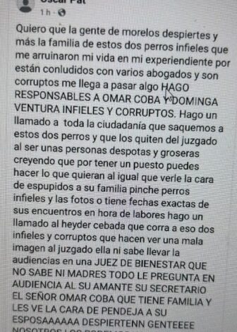 Acusan en redes a jueza quintanarroense de tratos con litigantes, recepción de regalos y posibles beneficios laborales a empleados