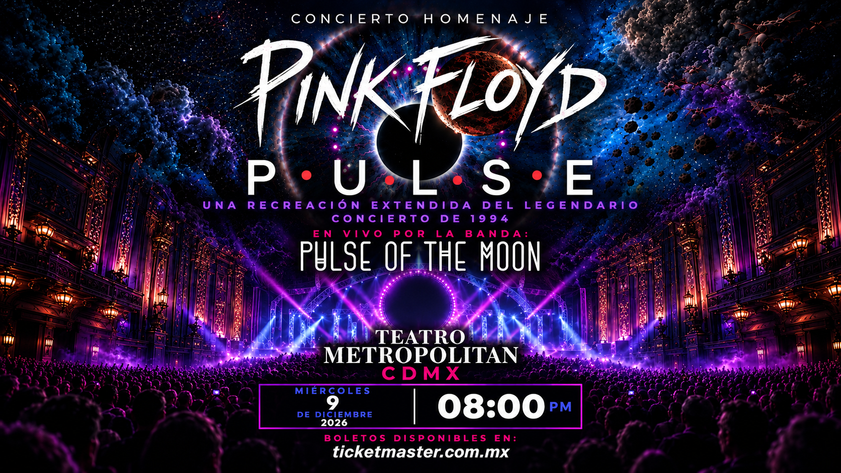 FLOYD EN EL TEATRO METROPÓLITAN TRAS SU EXITOSO PASO POR EL AUDITORIO NACIONAL
