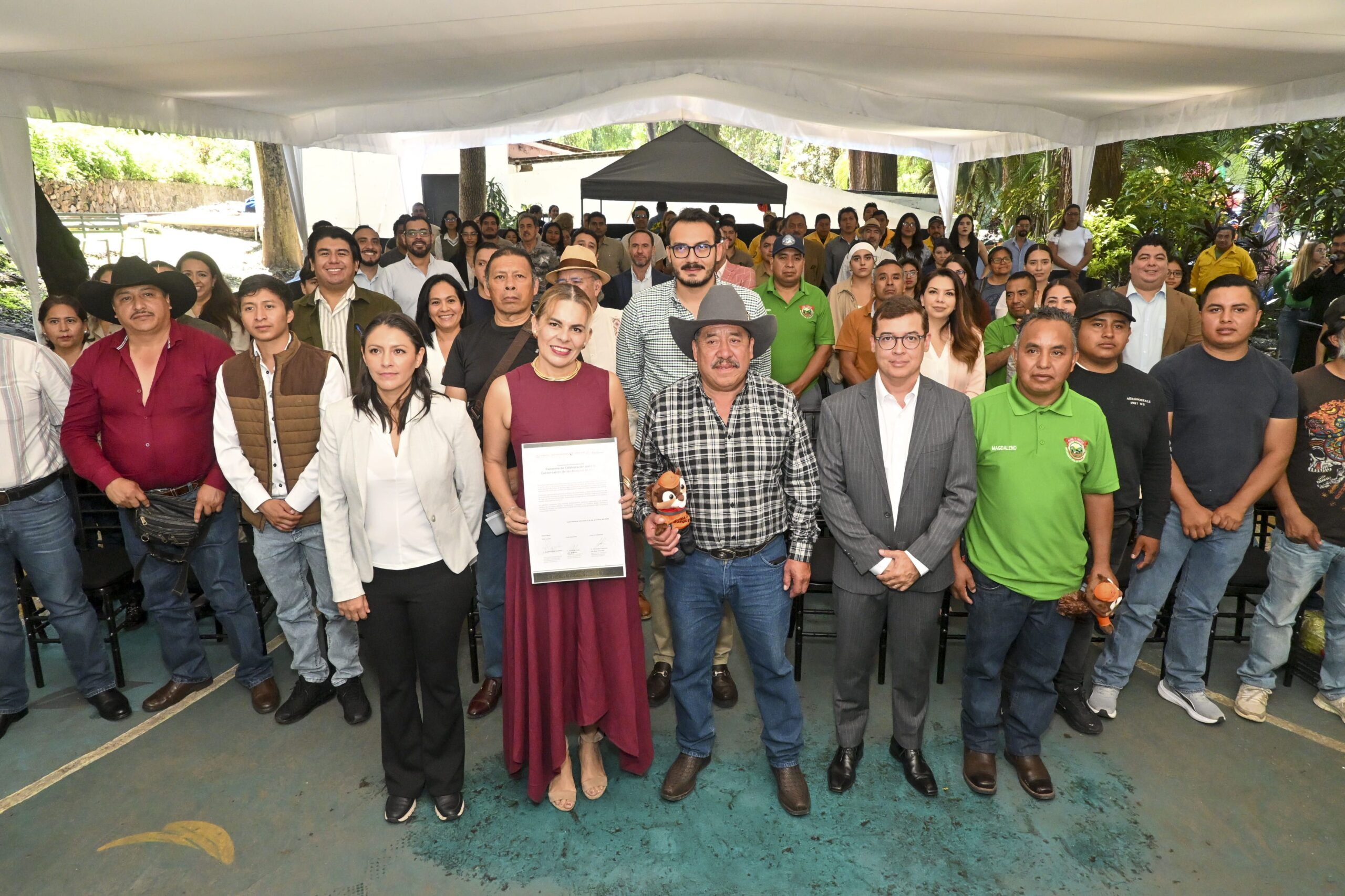 Unilever, CONAFOR y Secretaría de Desarrollo Sustentable de Morelos conservarán 552 hectáreas de bosques