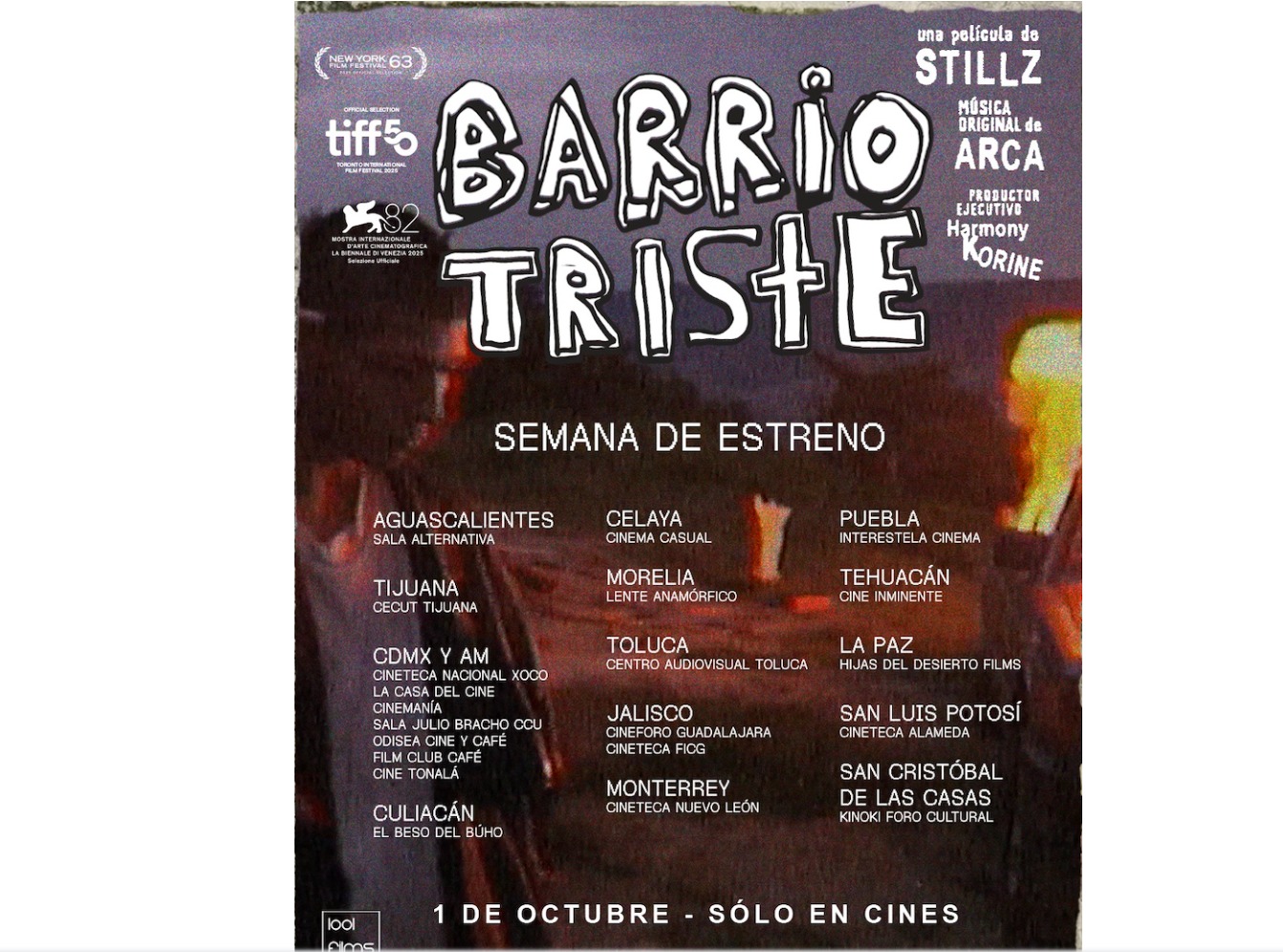 Estrena en cines «Barrio Triste», la película de Stillz, el genio creativo detrás de los mejores videos de Bad Bunny
