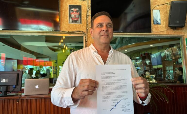 Renuncia Nabil Eljure a la Subsecretaría de Gobierno; buscará participar en proceso interno de Morena