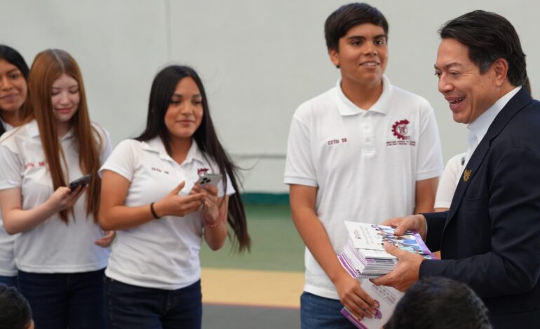 Avanza “El ABC de las Emociones” para atender bienestar socioemocional de estudiantes: Mario Delgado