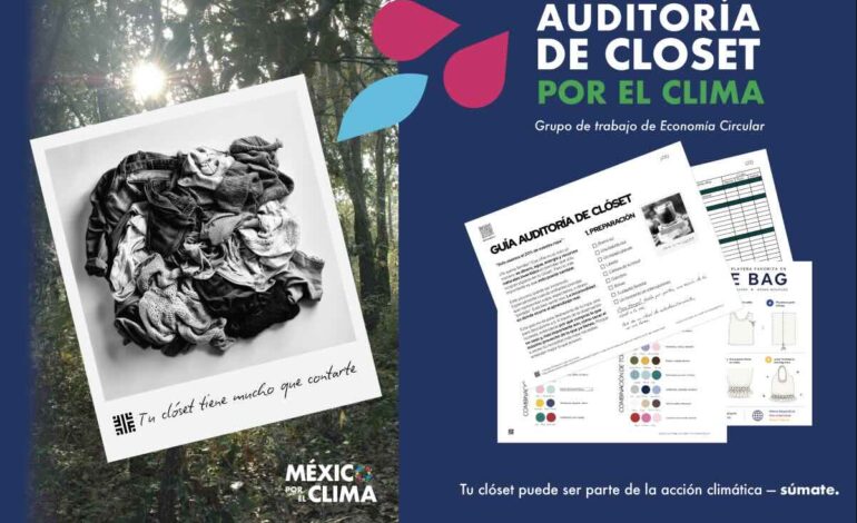 Auditoría de Clóset por el Clima: la iniciativa que transforma la moda sostenible en México durante octubre