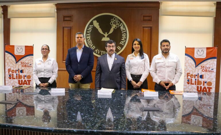 Anuncia el rector Dámaso Anaya el programa oficial de la Feria del Libro UAT 2026