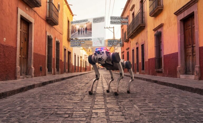 Seguritech integra robots cuadrúpedos para labores de inspección en zonas críticas