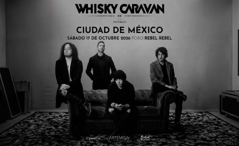 WHISKY CARAVAN REGRESA A MÉXICO CON NUEVO DISCO Y CELEBRA DIEZ AÑOS DE HISTORIA CON UN CONCIERTO EN EL FORO REBEL REBEL