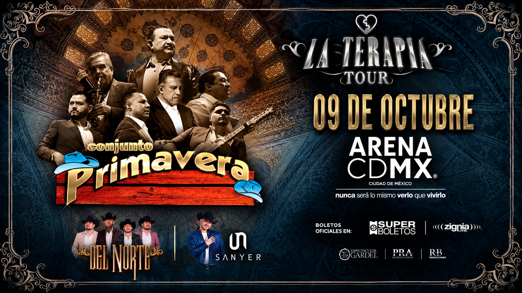 No te puedes perder a CONJUNTO PRIMAVERA en la Arena CDMX