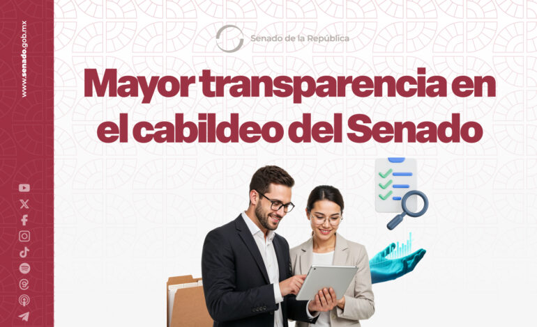 Impulsa senador Higinio Martínez nuevo Padrón de Cabilderos de Cámara de Senadores