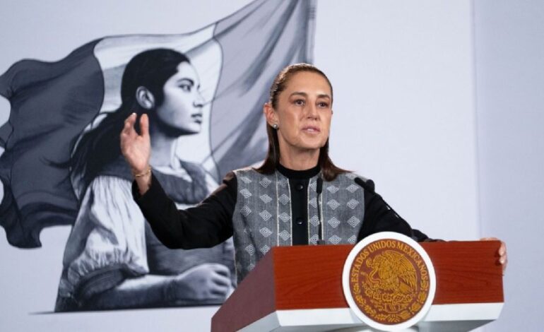 “No hay información de alguna amenaza contra el gobernador de Nayarit”: Sheinbaum minimiza accidente de aeronave