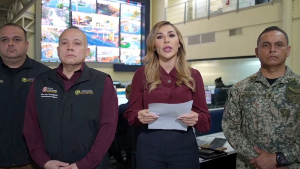 Marina del Pilar Ávila confirma la desaparición de 10 personas en Baja California tras «Rachel»