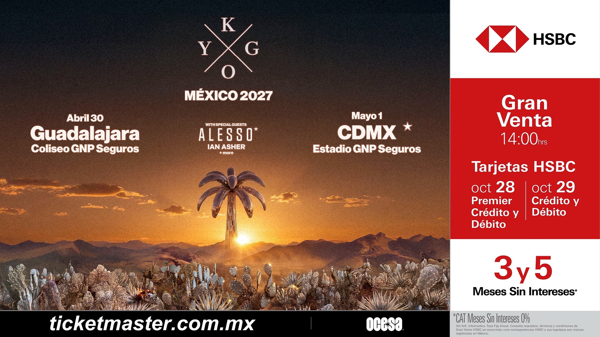 Kygo regresará a México con conciertos en Guadalajara y Ciudad de México