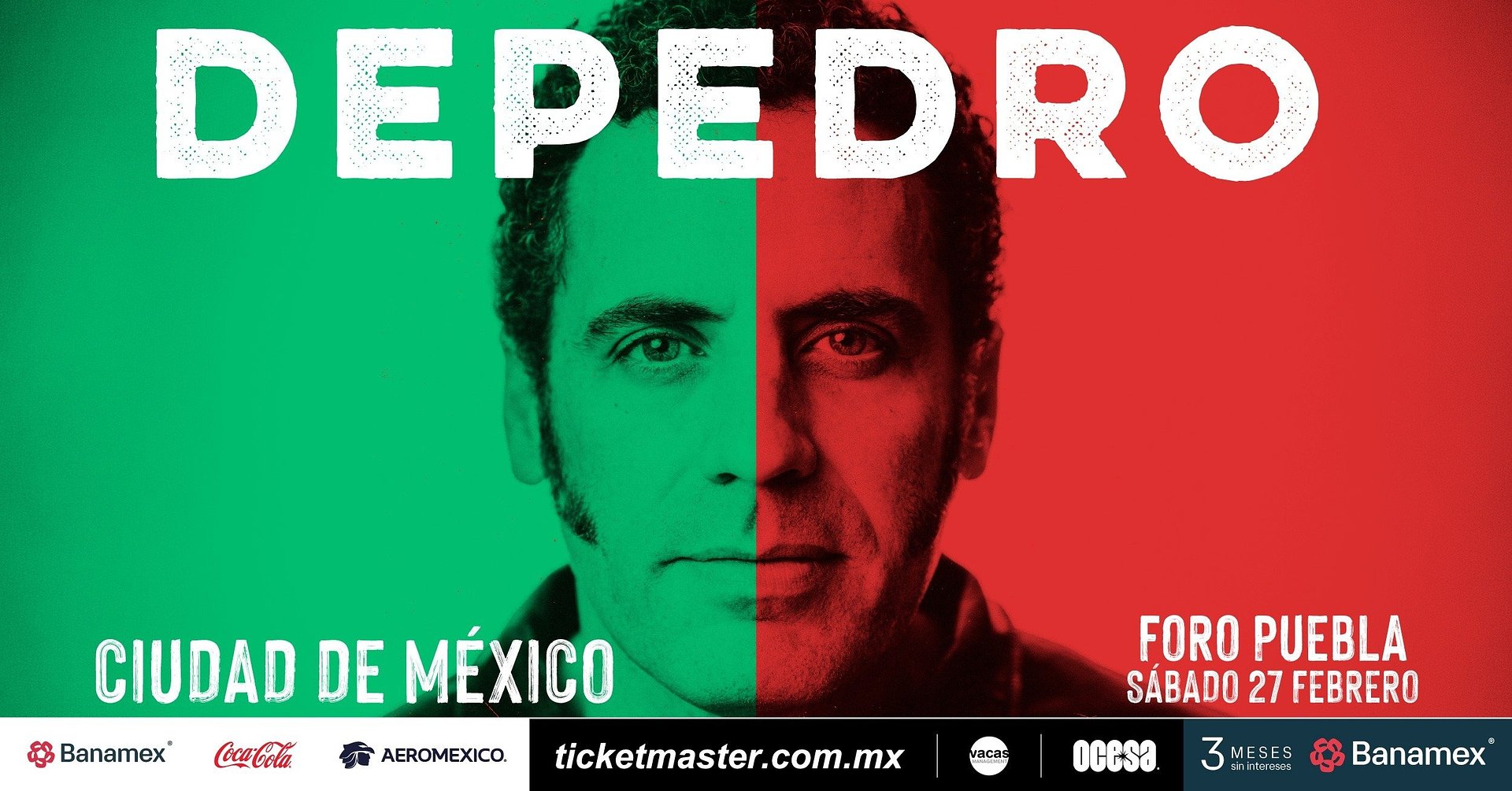 Depedro traerá Furia y Calma al Foro Puebla en febrero de 2027
