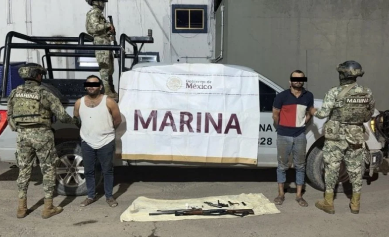Aseguran más de mil 200 cartuchos y detienen a tres sujetos en acciones de seguridad en Sinaloa