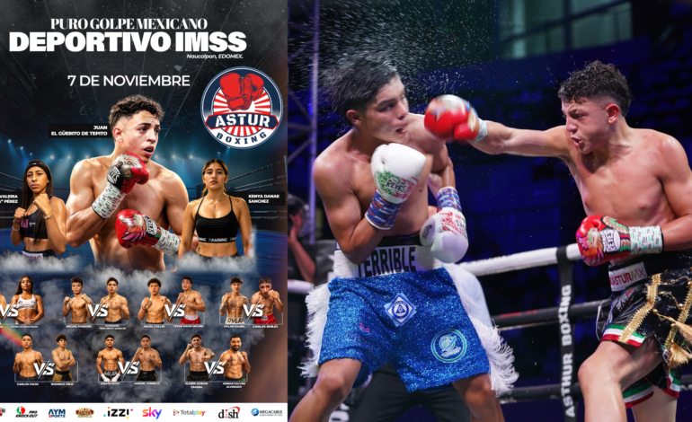 Astur Boxing confirma su regreso el 7 de noviembre en Naucalpan con el ídolo «El Güerito de Tepito» a la cabeza
