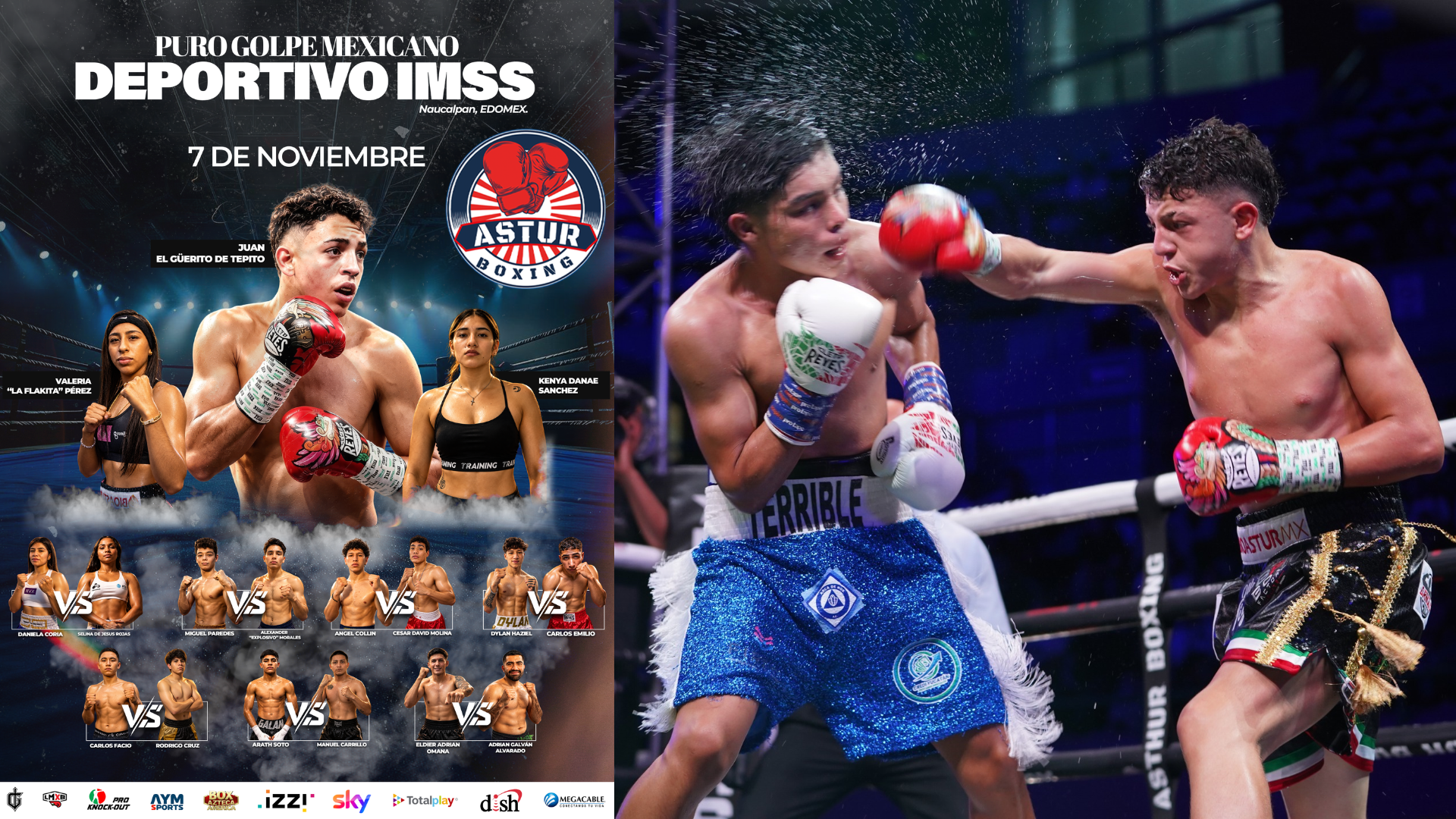 Astur Boxing confirma su regreso el 7 de noviembre en Naucalpan con el ídolo «El Güerito de Tepito» a la cabeza