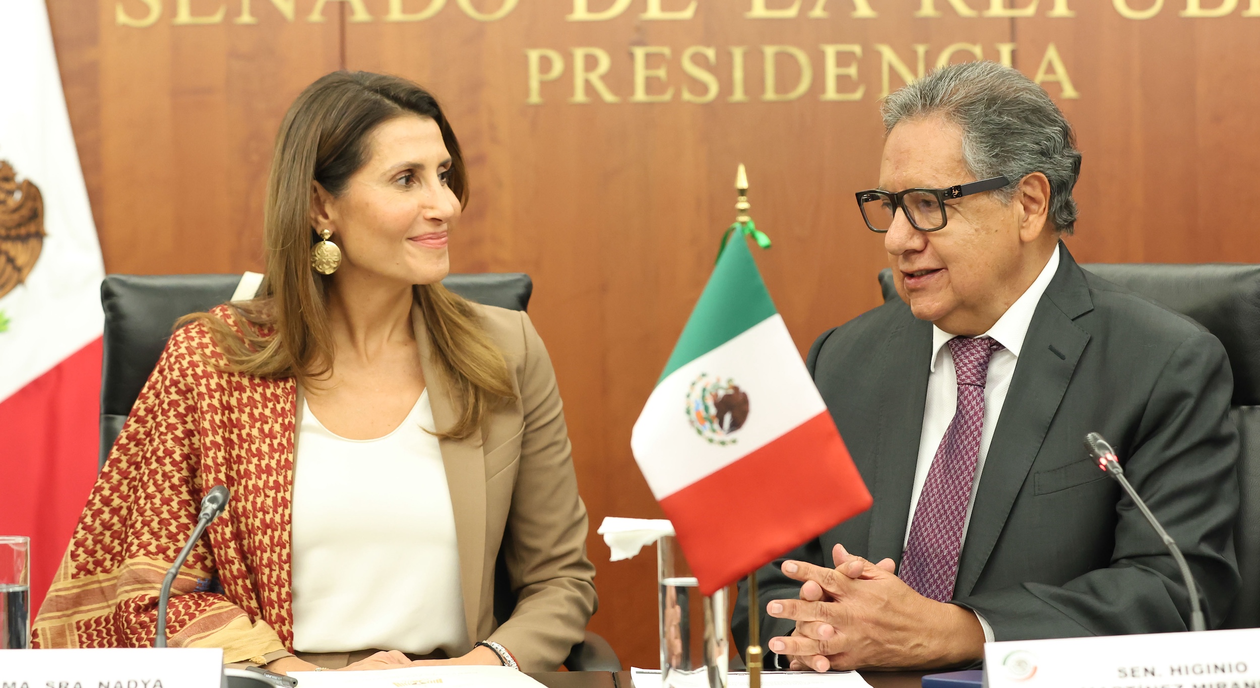 Reitera Higinio Martínez solidaridad de México con Palestina