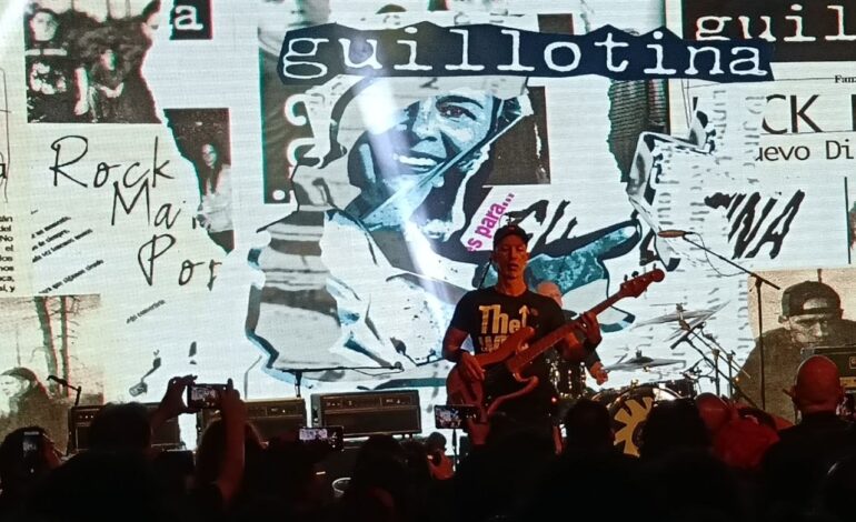 Guillotina regresa al pasado para celebrar tres décadas de Rock mata pop