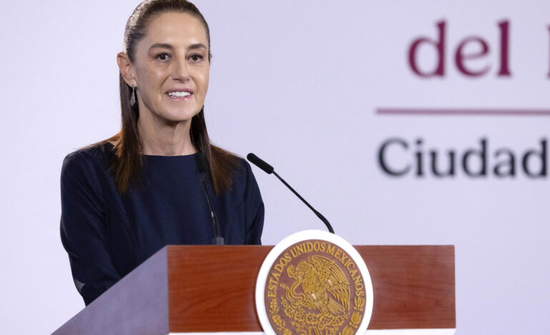 sheinbaum recuerda tlatelolco y condena la represion contra movimientos sociales